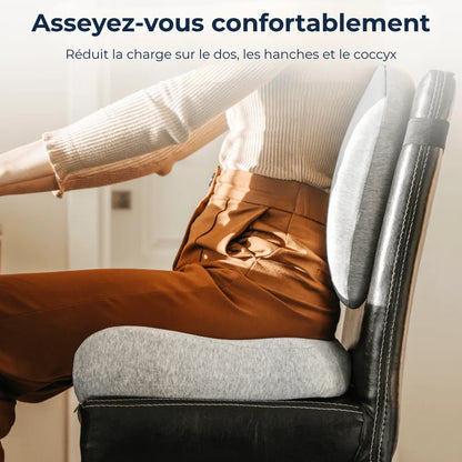 Coussin ergonomique Assea™ - Soulage et améliore votre posture