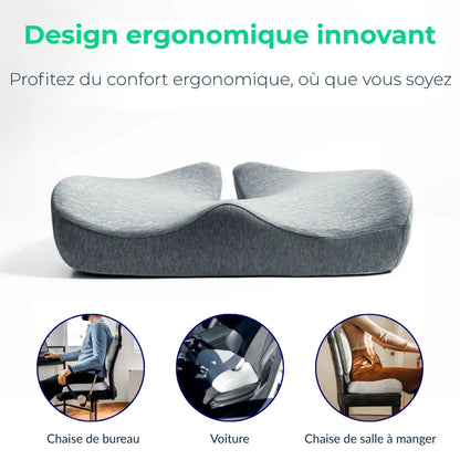 Coussin ergonomique Assea™ - Soulage et améliore votre posture