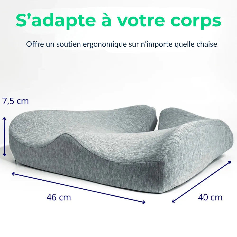 Coussin ergonomique Assea™ - Soulage et améliore votre posture
