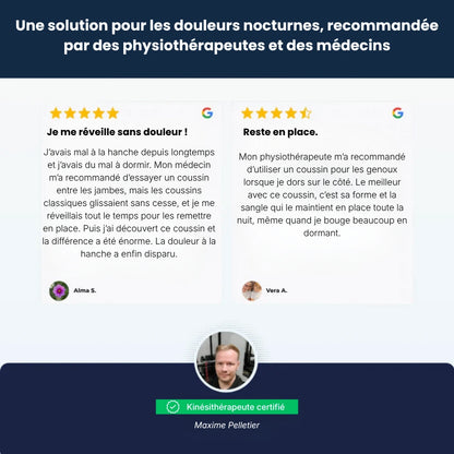 Coussin orthopédique genoux - PostureNest™