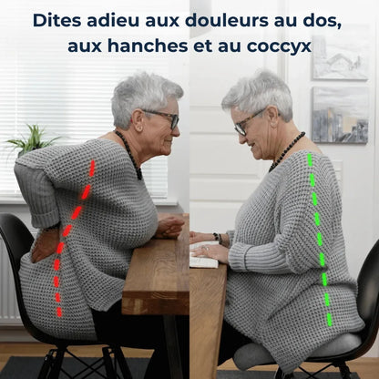 Coussin ergonomique Assea™ - Soulage et améliore votre posture