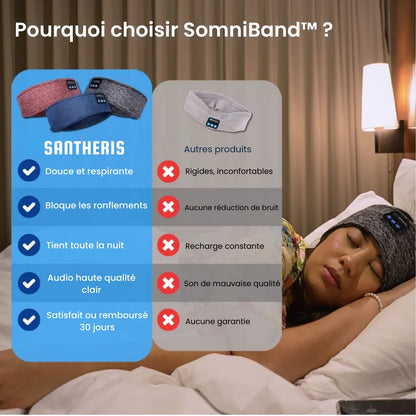 SomniBand™ - Masque de sommeil Bluetooth