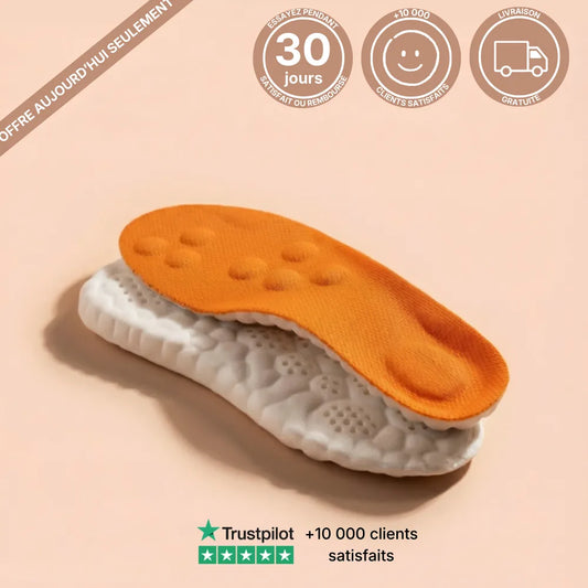 StepEase™ – Semelles de soulagement du pied